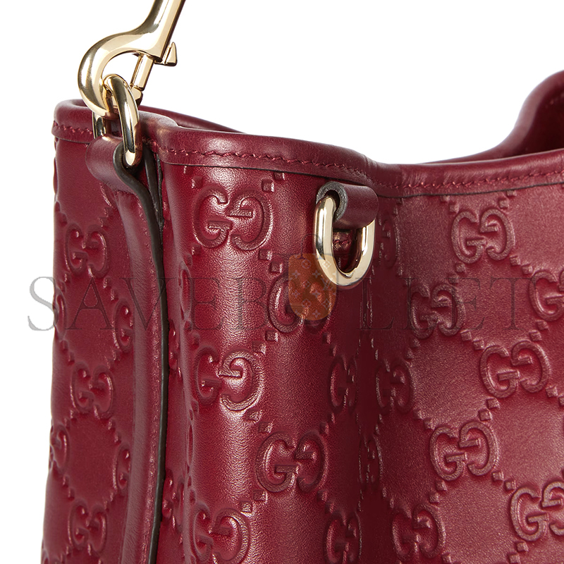 G*u*i gg emblem small bucket bag 815118 (19*18*11cm)